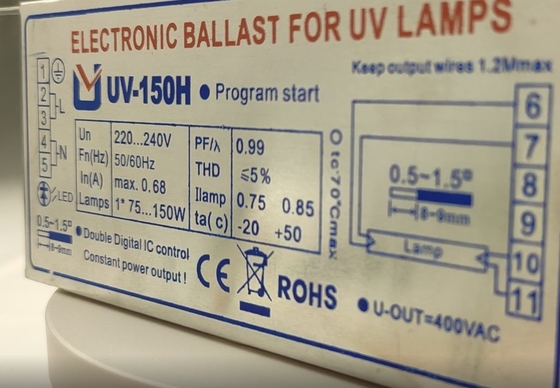 220V 150W uvc गिट्टी UV- 150H U810 Z1554 लैंप सपोर्टिंग गिट्टी के लिए