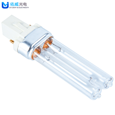 LTC13W / G23 H शेप UVC ट्यूब कॉम्पैक्ट लैंप वैक्यूम एयर प्यूरीफायर के लिए